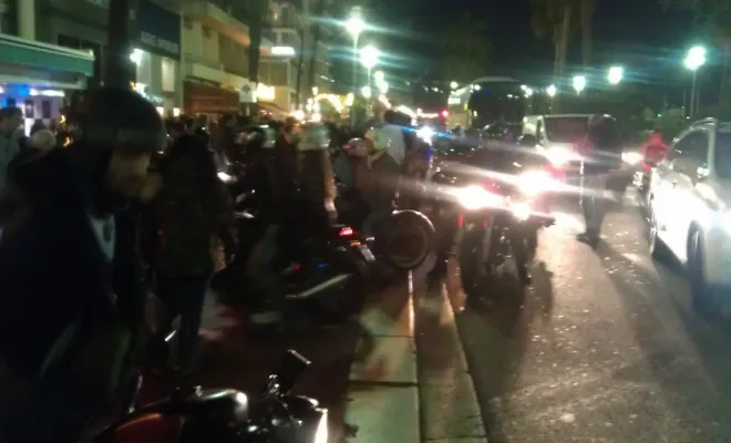 Harley Davidson tours Nice., Nice, Ludovic Driver