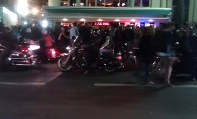 Harley Davidson tours Nice., Nice, Ludovic Driver