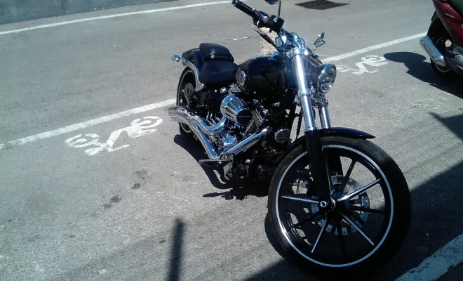 Harley Davidson tours Nice., Nice, Ludovic Driver