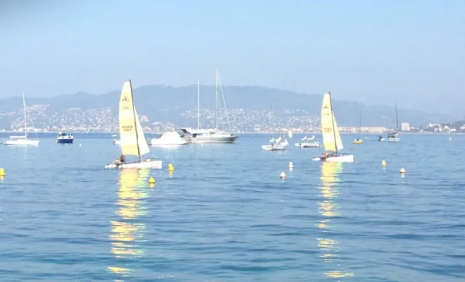 Evenement les Voile de ST Tropez.