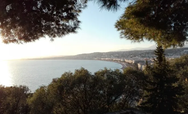 Vu du Chateau de Nice